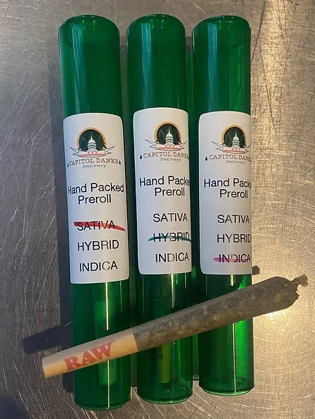 Hybrid Premium Hand Packed Pre Roll Website