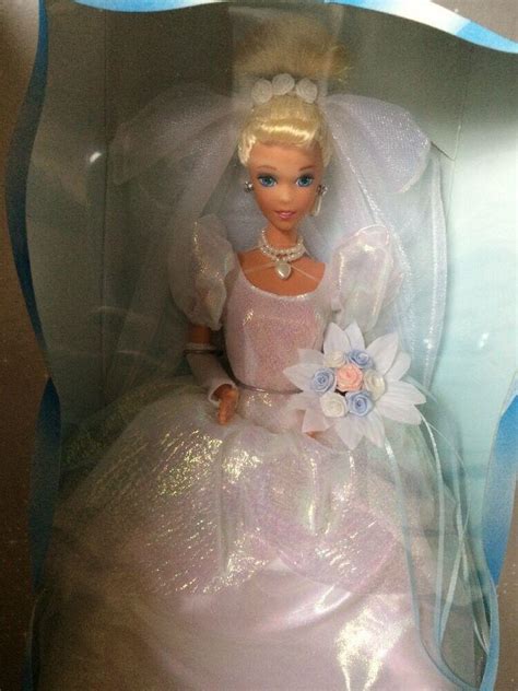 Walt Disney Wedding Cinderella Barbie Doll Mattel Nib