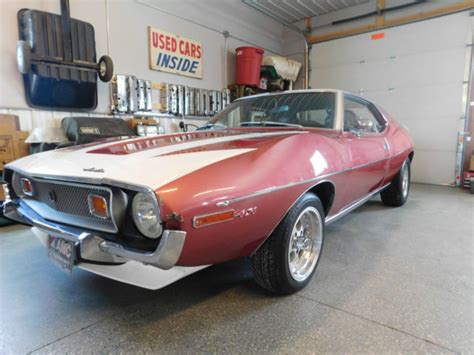 1971 AMC JAVELIN 390 V8 4 SPEED CAR CLEAR TITLE Not AMX Gremlin