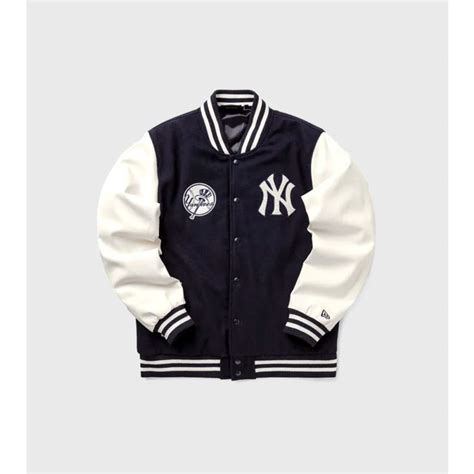 Mlb Wordmark Varsity Jacket Yankees