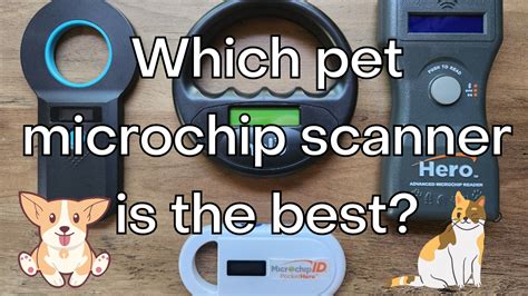 Which pet microchip scanner is the best? - First Street Pets