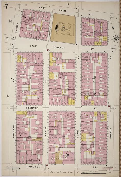 Image Of Sanborn Fire Insurance Map From New York Bronx Manhattan