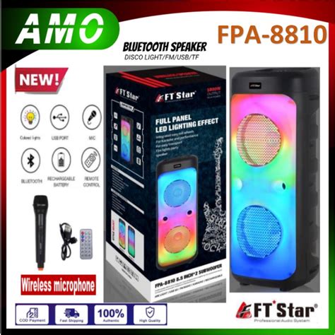 Ft Star Fpa Inch X Big Karaoke Trolley Party Bluetooth Tws