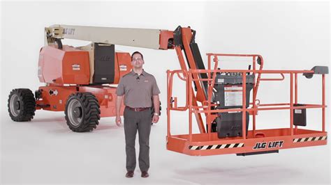 Tour The Jlg Aj Articulating Boom Lift Youtube