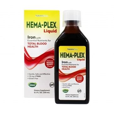 Hema Plex Liquid Iron Mixed Berry