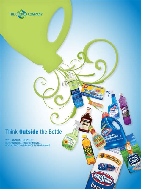 Clorox Annual Report 2011 Pdf Sustainability Strategic Management