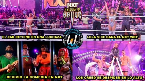 NXT HALLOWEEN HAVOC de 2023 NOCHE 2 Análisis Picante by Nick The