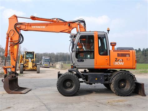 Hitachi Zx130w Mobilbagger Boss Machinery