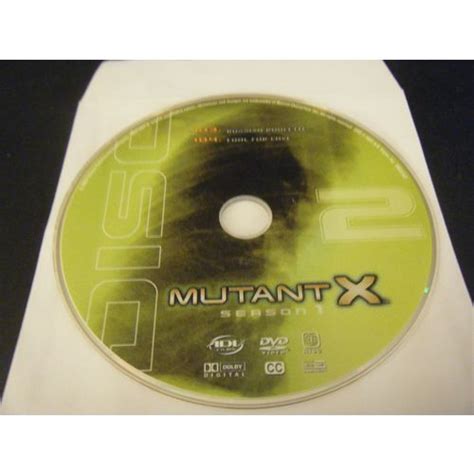 Mutant X Season 1 Vol 2 Dvd 2003 Disc Only On Ebid United States 182941641