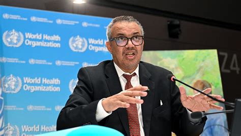 WEF Treffen In Davos Mit Frischen Warnungen Von WHO Chef Tedros Vor