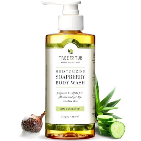 Tree To Tub Gentle Unscented Body Wash For Sensitive Skin 8 5 Fl Oz