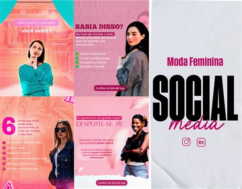 Social Media Moda Feminina Behance