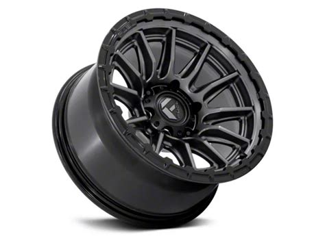 Fuel Wheels Toyota 4 Runner Piston Matte Gunmetal With Gloss Black Lip