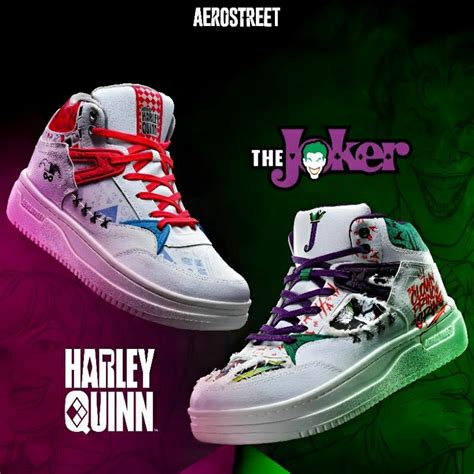 Jual Aerostreet X The Joker Aerostreet X Harley Quinn Sepatu