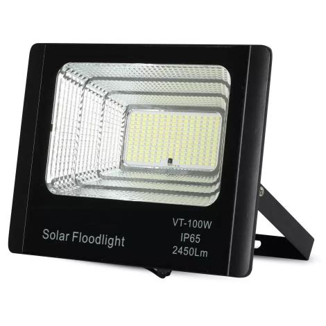 LED Prigušivi solarni reflektor LED 35W 10V 4000K IP65 daljinski