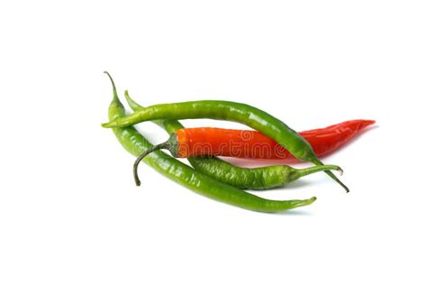 Pile Of Hot Spicy Green And Red Peppers Stock Image Image Of Georgian