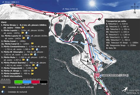 Straja Ski Resort Guide, Location Map & Straja ski holiday accommodation