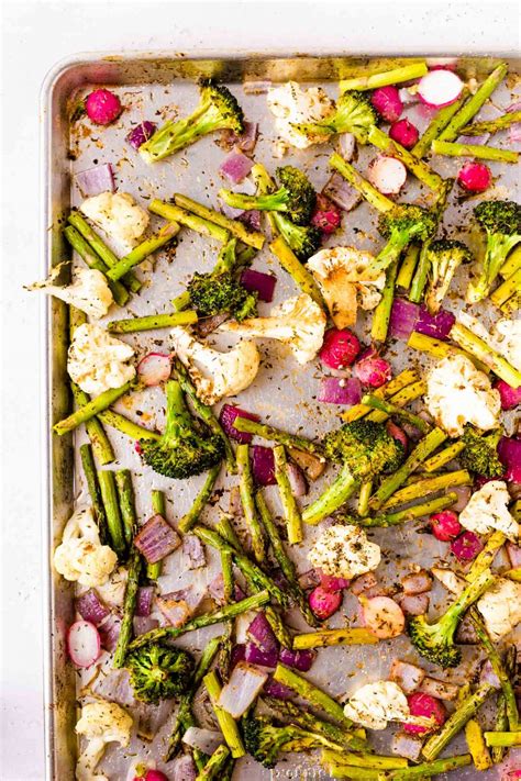 Balsamic Roasted Spring Vegetables The Healthy Consultant