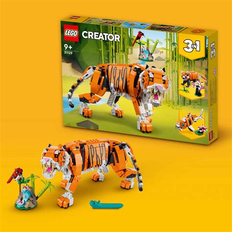 Lego Creator Majestic Tiger 31129 6379825 Best Buy