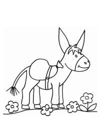 Dibujos Para Colorear De Burro Imprime Dibujos Para Colorear Gratis