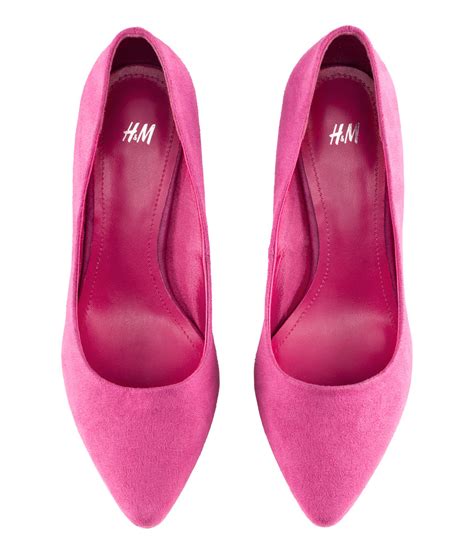 Lyst - H&M Shoes in Pink