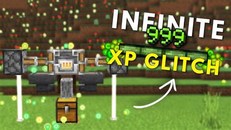 Infinite Xp Glitch Minecraft Bedrock Pe Ps Xbox Switch