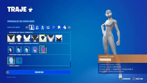 Comprando A Skin Da HeroÍna Fortnite Ps5 Youtube