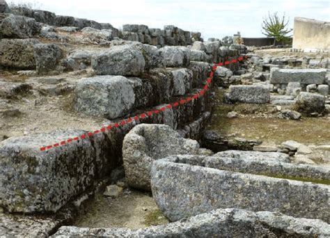 Folded Roman Defensive Wall In The West Sector Of The Site Download