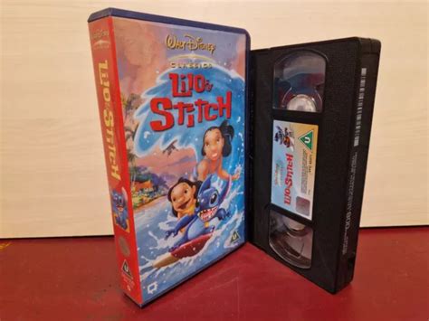 Lilo Stitch Walt Disney Pal Vhs Video Tape A Picclick Uk