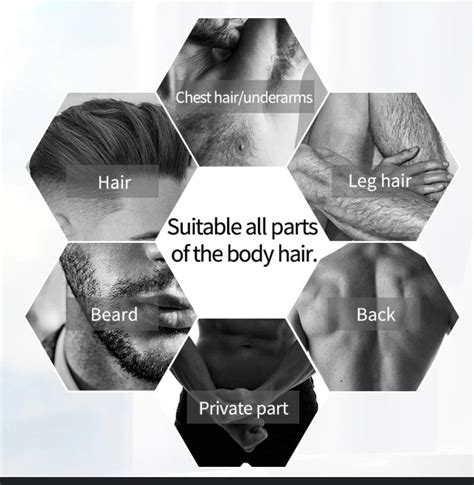 Groin Hair Trimmer for Men - Cordless Ball Shaver & Body Groomer ...