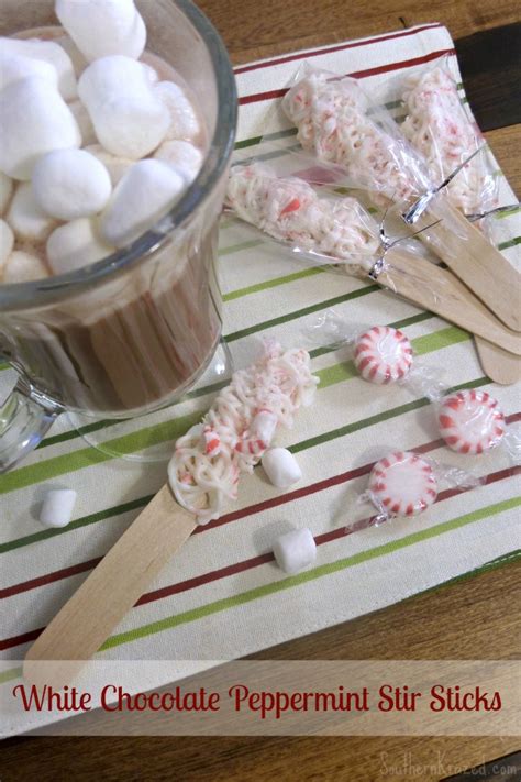 Mom Tip Diy White Chocolate Peppermint Stir Sticks Moms