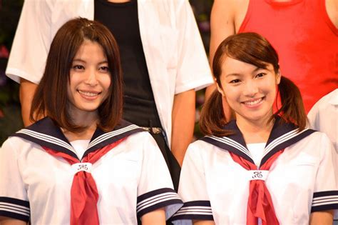 内山理名＆上原多香子、セーラー服姿に大照れ！しずちゃんは「違和感ない」 映画ニュース 映画com