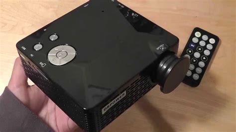 REVIEW DBPower BL 35 Portable Mini LED Projector YouTube