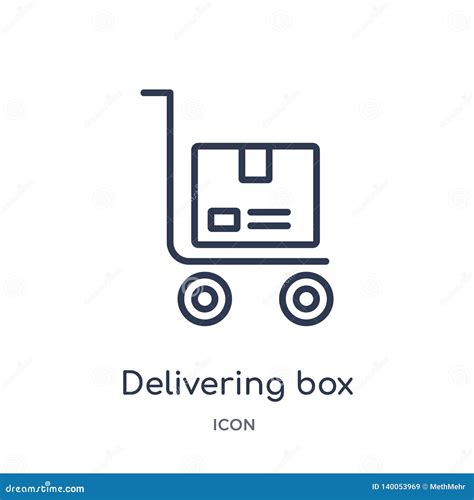 Linear Logistics Icon From Delivery And Logistic Outline Collection