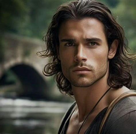 Pin By Michelle Mish Sublett On Men Long Hair Brown Hair Male