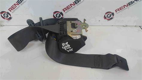 Renault Scenic MK3 2009 2016 Passenger NSR Rear Seat Belt 8200309239