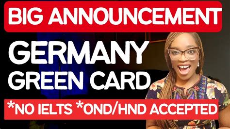 EASY VISA ANNOUNCED BY GERMANY HOW TO MOVE ABROAD WITH HND NO IELTS