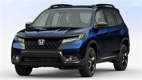 2020 Honda Passport Interior and Exterior Color Options