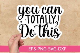 Motivational Stickers Design Graphic By Trendy CraftSVG Creative Fabrica