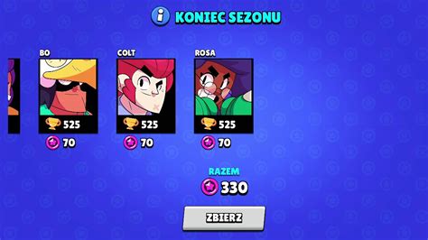 Mój Najlepszy Sezon Brawl Stars Polska Youtube