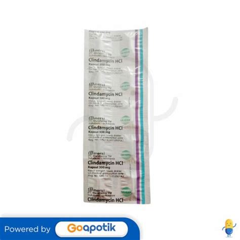 Ulasan Produk Clindamycin Hcl Mersifarma Mg Strip Kapsul