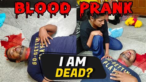 Blood Couple Pranks On Wife Prank Gone Wrong Extreme Bleeding