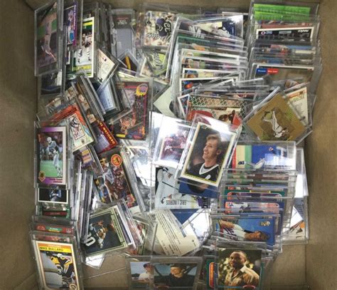 Lot Vintage Assorted Sports Trading Cards