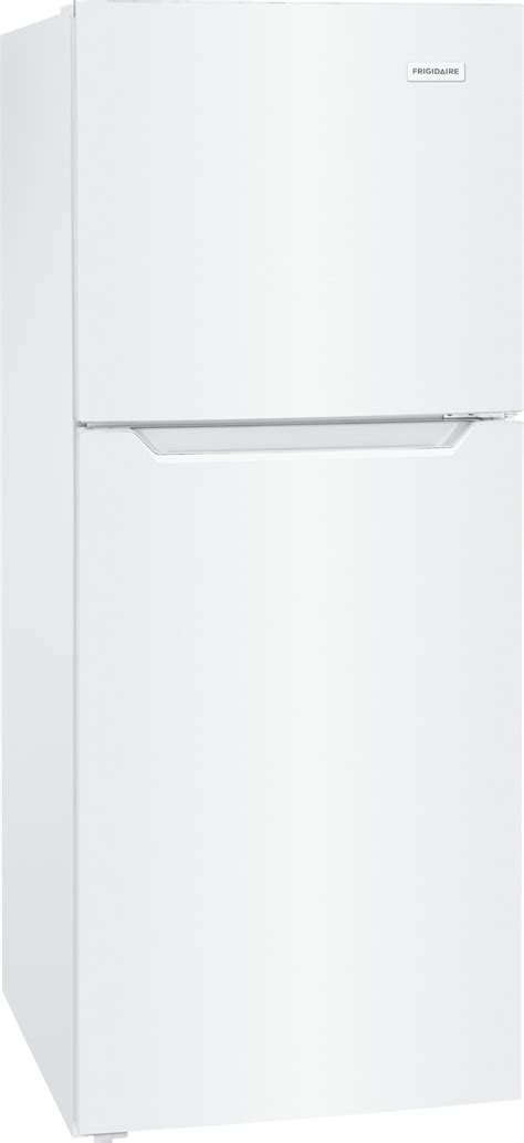 Frigidaire Ffet1022uw 101 Cu Ft Top Freezer Apartment Size Refrigerator Ffet1022uw