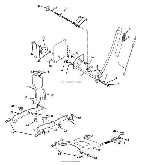 Husqvarna YTH 1848 XP 954568489 2004 03 Parts Diagram For Mower Lift