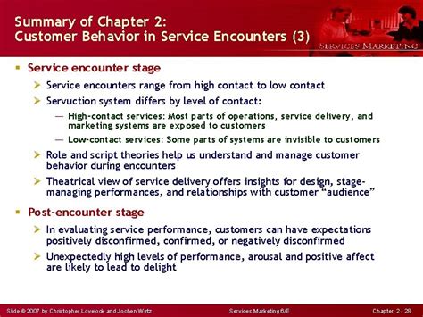 Chapter Customer Behavior In Service Encounters Slide