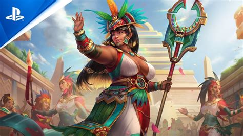 Smite New God Ix Chel Gameplay Trailer Ps Games Youtube