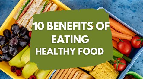 10 Benefits Of Eating Healthy Food | by Farhana jaman Proma | Medium