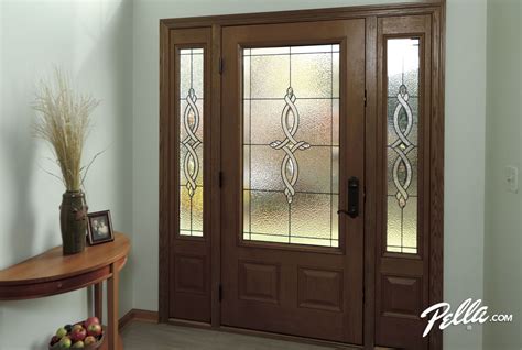 A Fiberglass Pella Door Adds Character And Curb Appeal Steel Entry Doors Stylish Doors