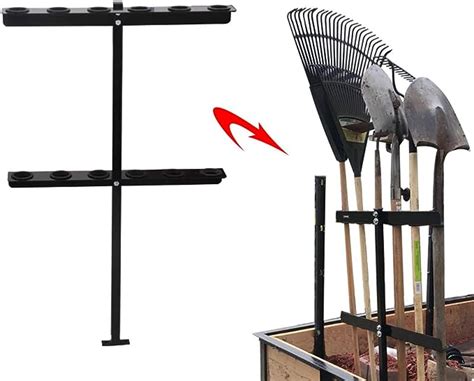 Amazon Vikofan Landscape Hand Tool Rack Trailer Shovel Racks For